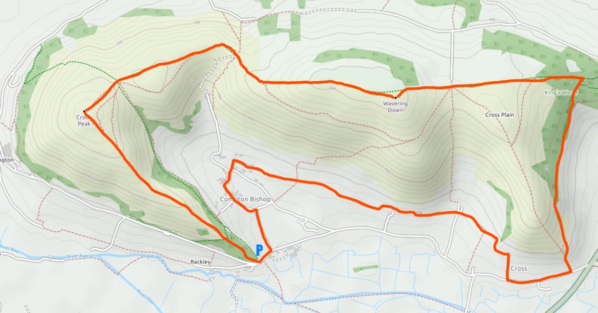 Crook Peak_map